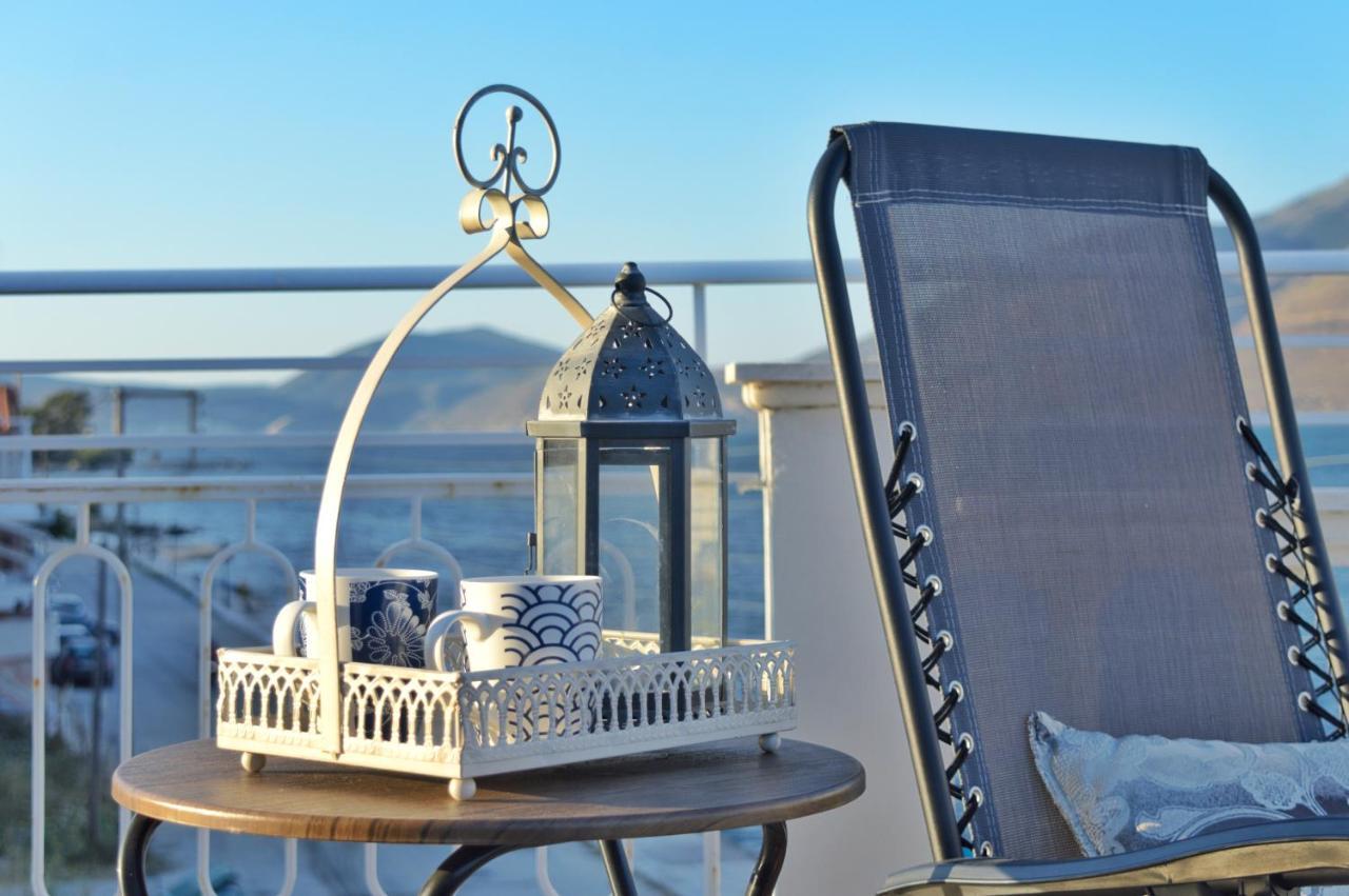 La Maison Bleue Apartment Lixouri Bagian luar foto